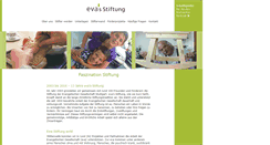 Desktop Screenshot of evas-stiftung.de